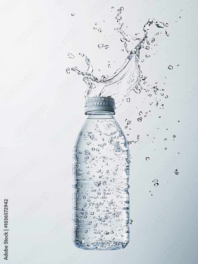 A stylish, refreshing drink shines against a crisp white backdrop, ideal for captivating beverage advertising. A stylish, refreshing drink shines against a crisp white backdrop, ideal for captivating beverage advertising.
