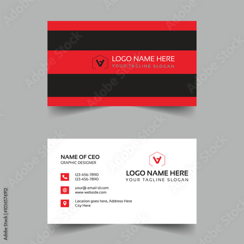 Creative Corporate Business Card Design 