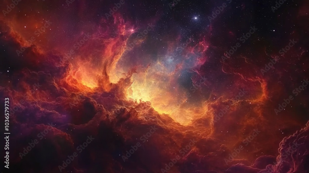 3D cartoon depiction of the California Nebula NGC 1499 3D cartoon depiction of the California Nebula NGC 1499