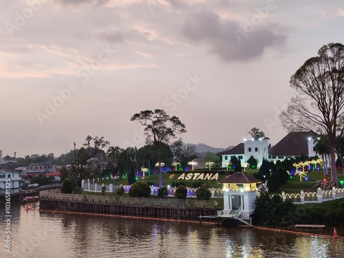 Sunset Rajang River