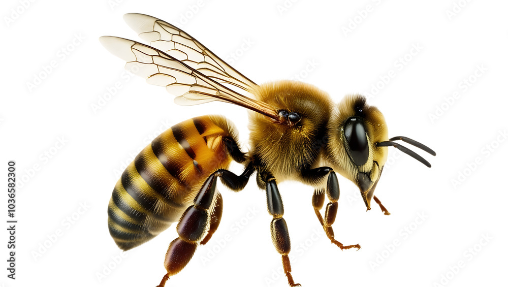 bee on a white background cut out, bee on a transparent backgorund bee on a white background cut out, bee on a transparent backgorund