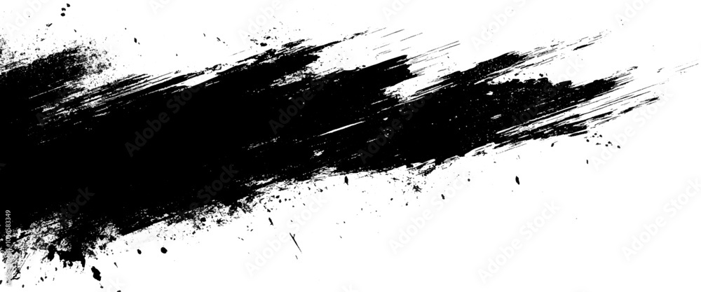 Vector brush stroke scratch and texture elements for design. Vector brush stroke scratch and texture elements for design.