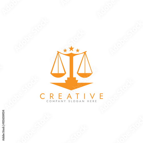 Revolution justice logo concept, Law firm logo design, Lawyer logo vector template