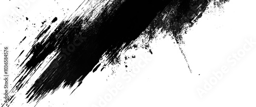 Vector brush stroke scratch distressed overlay rough textured and texture design.