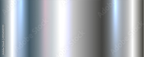 Silver chrome metallic texture, shiny steel industrial and technology background.
