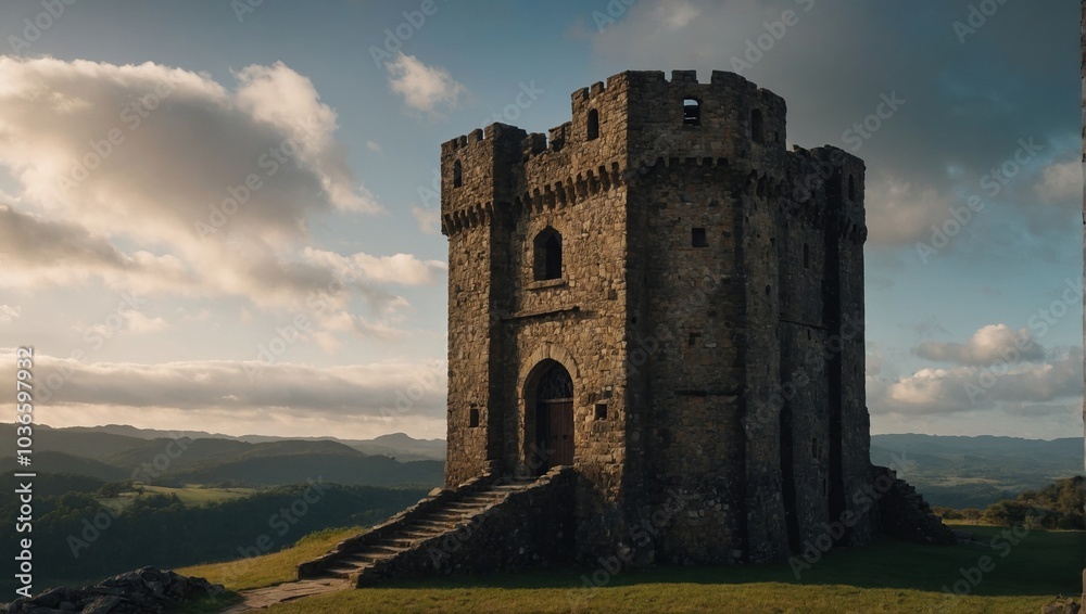 The archer tower invites exploration of its fascinating historical significance The archer tower invites exploration of its fascinating historical significance