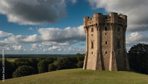 The archer tower invites families to enjoy its picturesque gardens