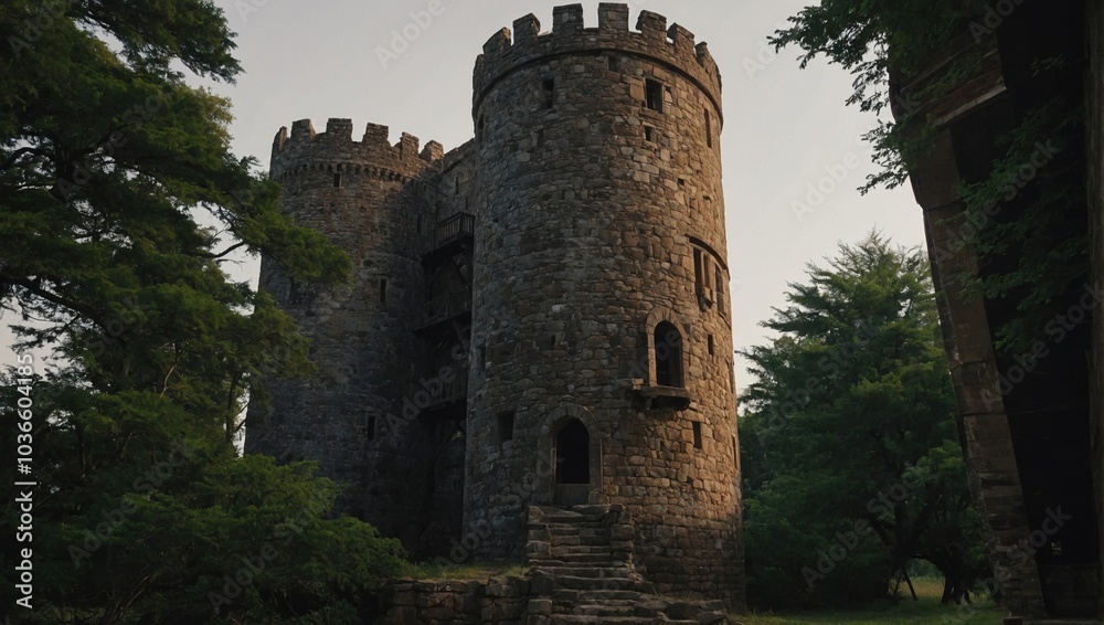 The archer tower invites you to explore its rich history and charm The archer tower invites you to explore its rich history and charm