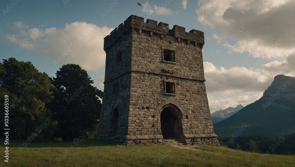 The archer tower is a beloved landmark cherished by all who visit The archer tower is a beloved landmark cherished by all who visit