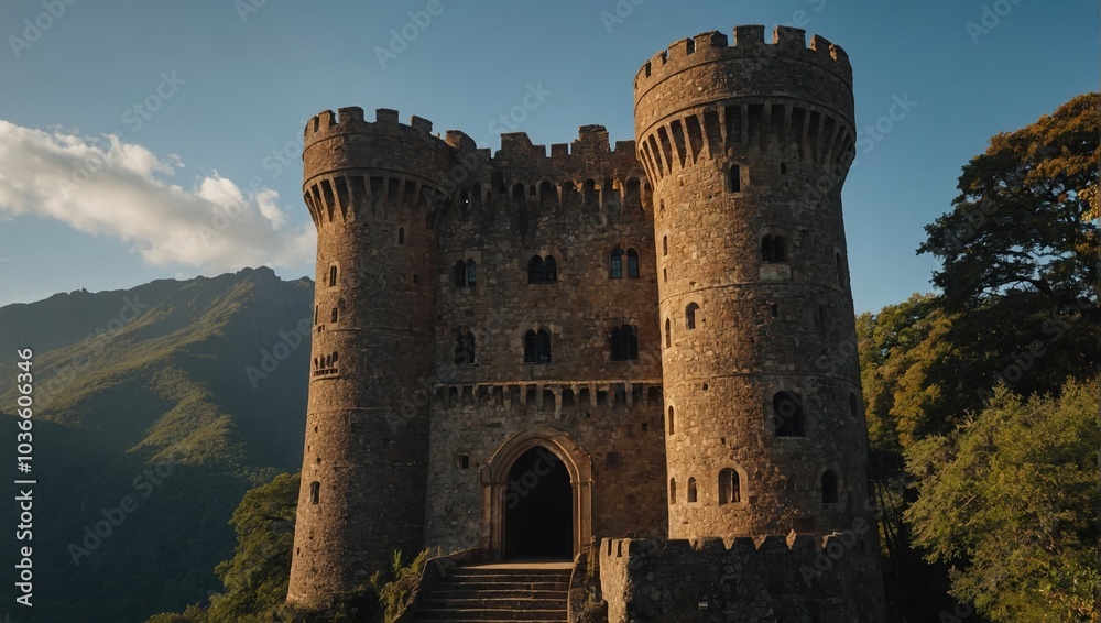 The archer tower is a canvas for storytellers The archer tower is a canvas for storytellers
