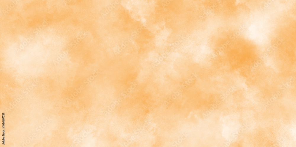 Paint leaks and ombre effects orange or brown watercolor, watercolor background textures with clouds and stains, Old paper texture with stains and scratches, Hand painted abstract cloud texture. Paint leaks and ombre effects orange or brown watercolor, watercolor background textures with clouds and stains, Old paper texture with stains and scratches, Hand painted abstract cloud texture.