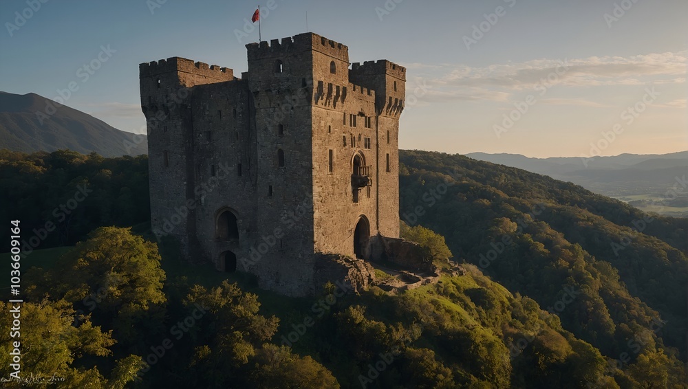 The archer tower is a focal point in local culture The archer tower is a focal point in local culture