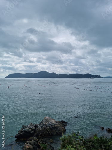 
This is the seascape of Ttangkkeut Village in Korea. photo