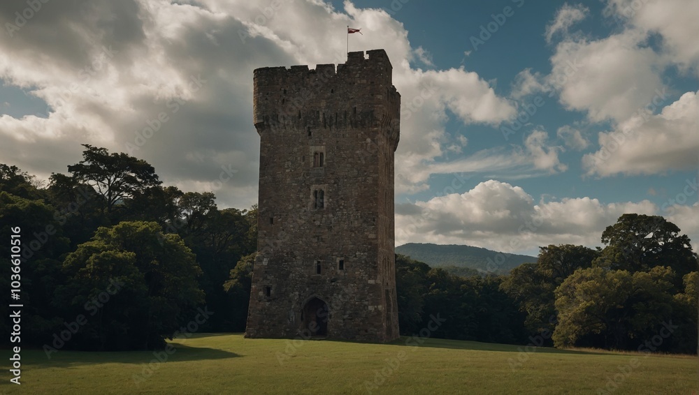 The archer tower is a marvel of ancient engineering and design The archer tower is a marvel of ancient engineering and design