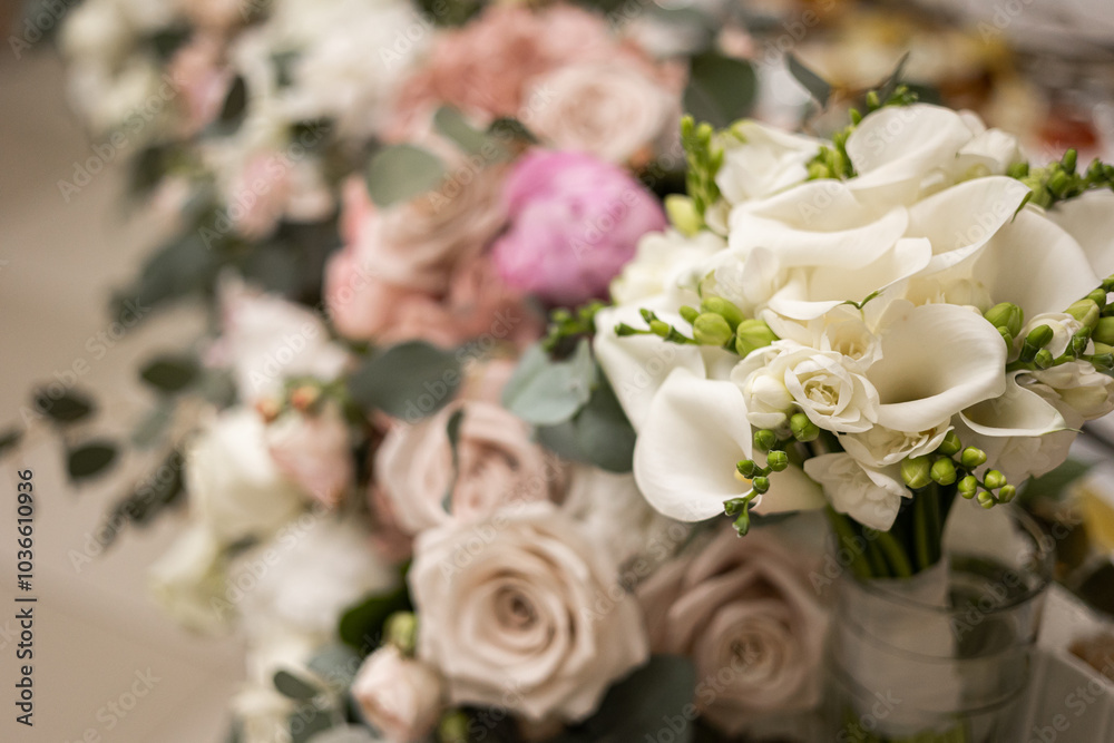 Beautiful flower composition from different field flowers. Beautiful flower composition from different field flowers.