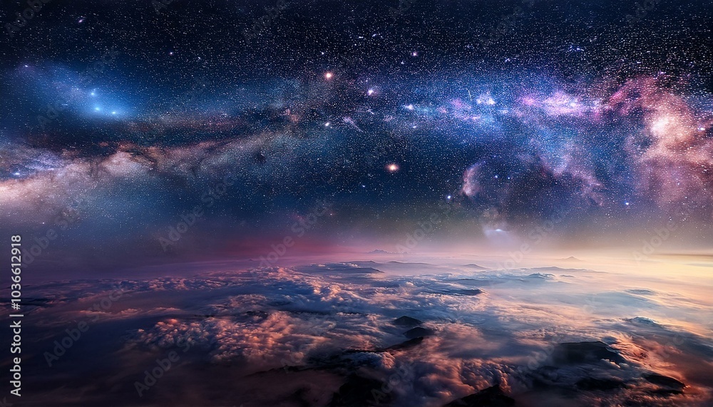 Fototapeta premium Black holes represent the mysteries yet to be uncovered. 