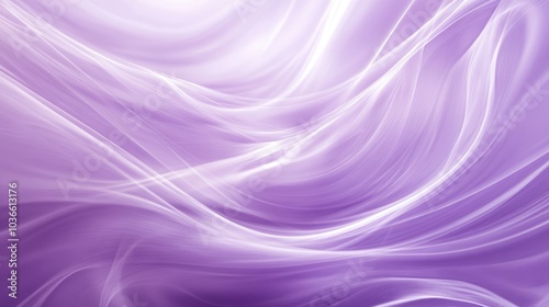 A calming pastel purple background with soft, flowing lines, creating a gentle and peaceful visual experience