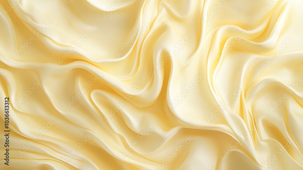 A delicate, flowing background in pale yellow with gentle wavy patterns, evoking a sense of warmth and comfort A delicate, flowing background in pale yellow with gentle wavy patterns, evoking a sense of warmth and comfort