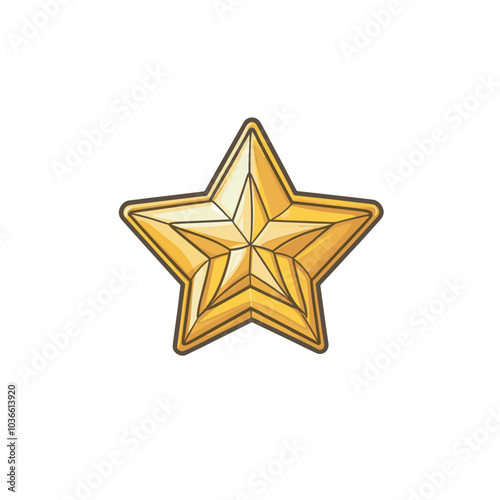 police star logo vector