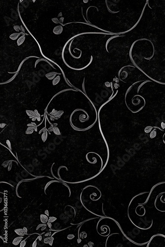Distressed black overlay with a random tile pattern and gradient background, creating a textured and weathered look. Perfect for adding depth to designs, banners, or wallpapers.