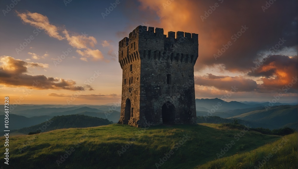 The archer tower is a reminder of a glorious past The archer tower is a reminder of a glorious past