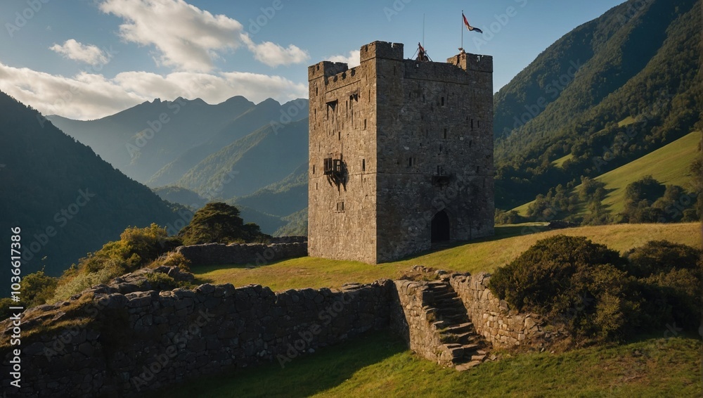The archer tower is a refuge for those seeking peace and quiet The archer tower is a refuge for those seeking peace and quiet