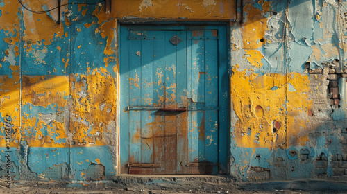 Weathered Door and Walls