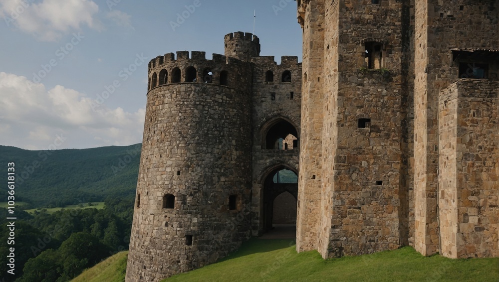 The archer tower is a safe haven, welcoming weary travelers in search of rest and solace The archer tower is a safe haven, welcoming weary travelers in search of rest and solace
