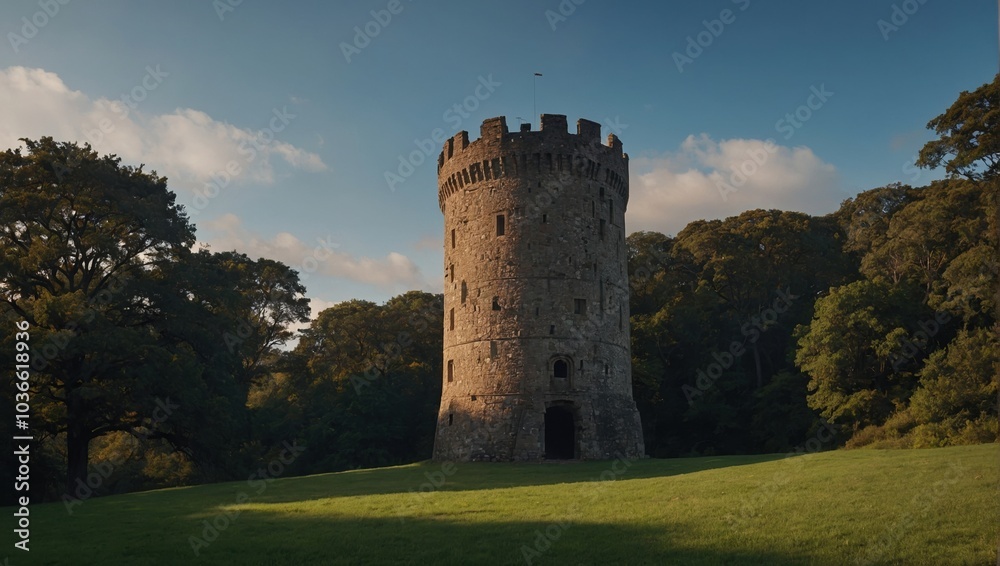 The archer tower is a symbol of hope for the community's future The archer tower is a symbol of hope for the community's future
