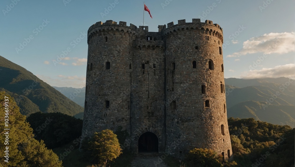 The archer tower is a symbol of resilience The archer tower is a symbol of resilience