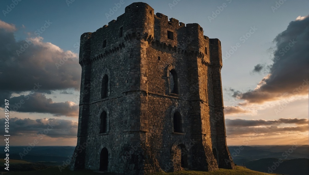 The archer tower is a testament to the art of fortification The archer tower is a testament to the art of fortification
