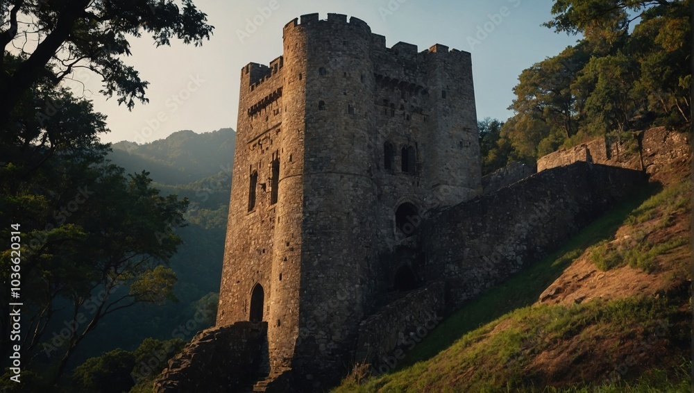 The archer tower is a timeless symbol of strength and hope The archer tower is a timeless symbol of strength and hope