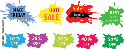 vector sale and discount on splash