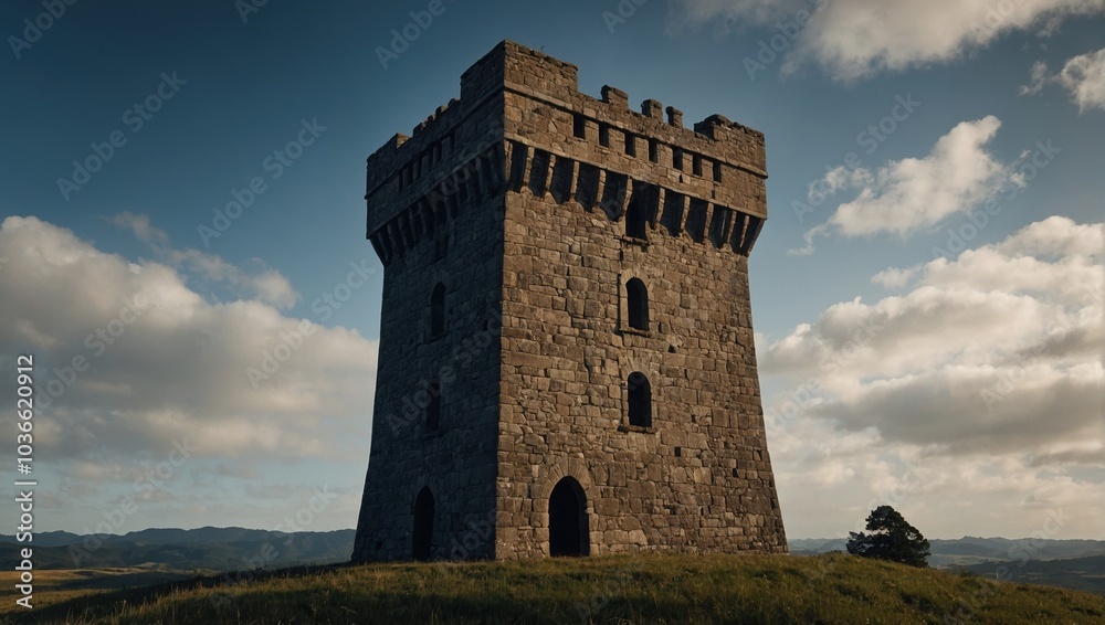 The archer tower is a tranquil spot for reflection and relaxation The archer tower is a tranquil spot for reflection and relaxation