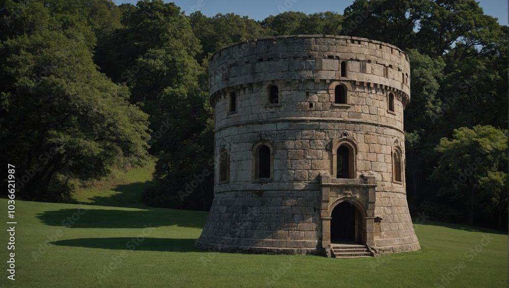 The archer tower is an essential part of the local culture and identity The archer tower is an essential part of the local culture and identity