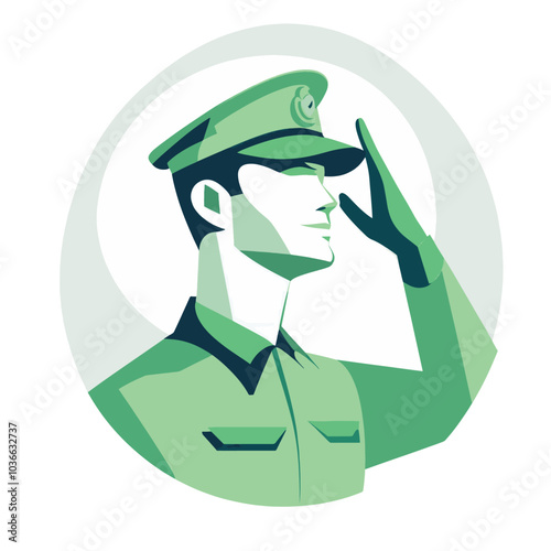 soldiers raising their hands, saluting