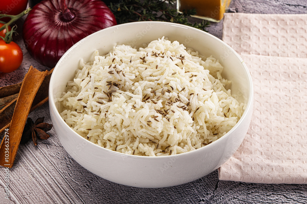 Indian cuisine jeera basmati rice Indian cuisine jeera basmati rice