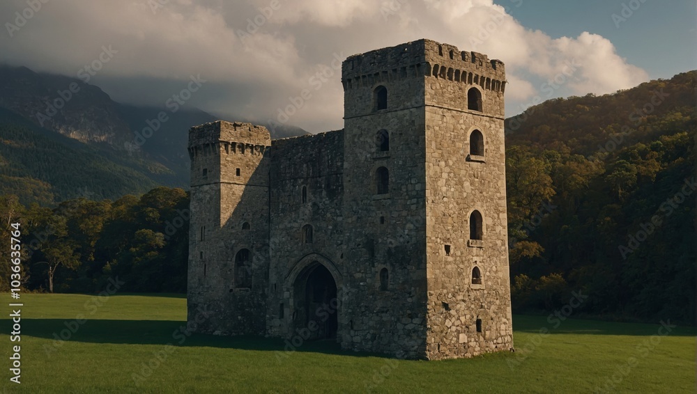 The archer tower offers refuge from the elements The archer tower offers refuge from the elements