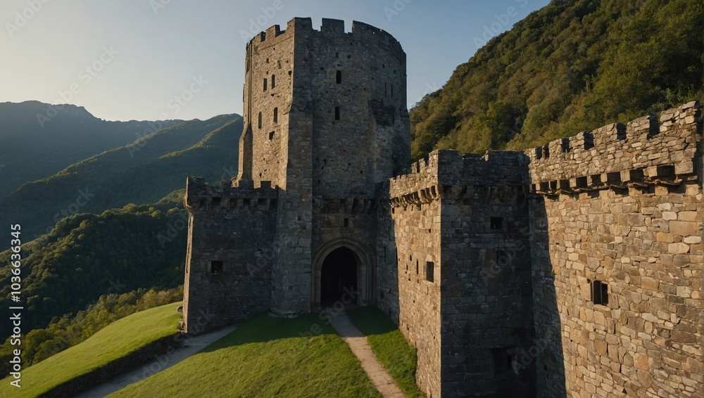 The archer tower offers shelter and protection The archer tower offers shelter and protection