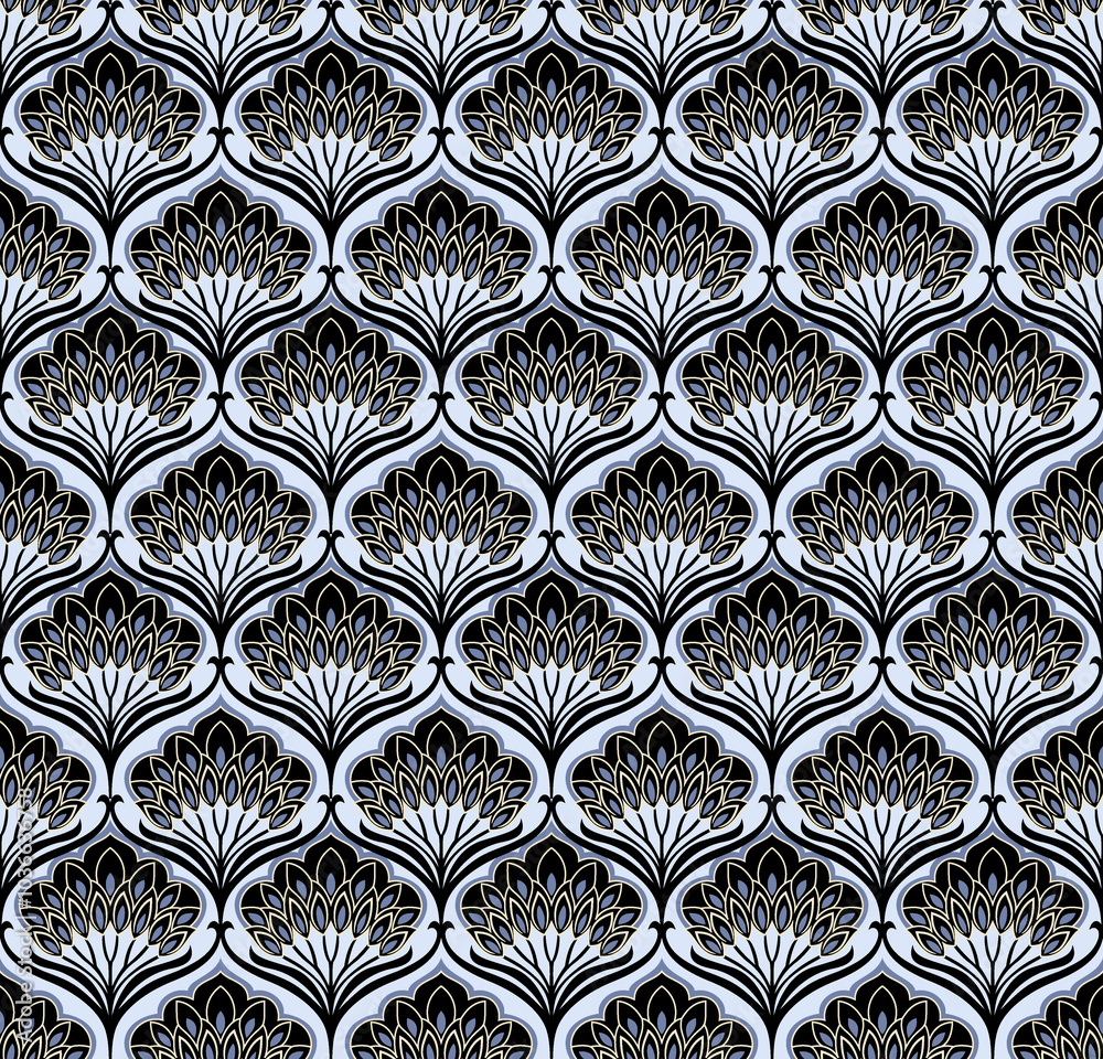 Seamless Geometrical Digital All Over 