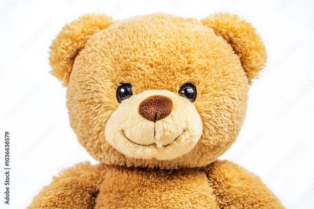 Obraz premium Teddy bear in the bedroom