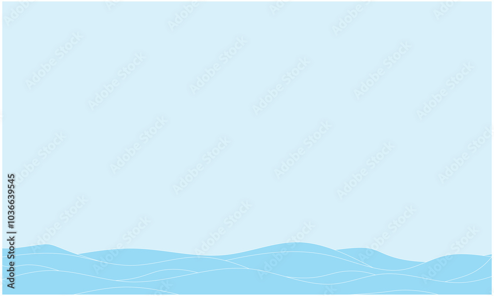 vector graphic of a blue background with variations of waves on an ocean theme vector graphic of a blue background with variations of waves on an ocean theme