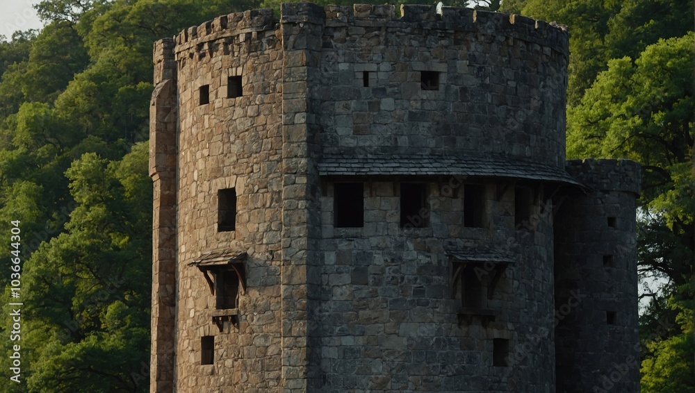 The archer tower remains a favorite location for outdoor activities The archer tower remains a favorite location for outdoor activities
