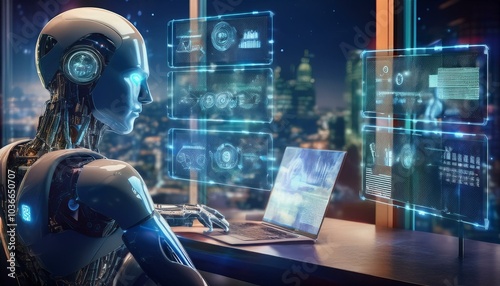 Robots can perform complex calculations instantly.  