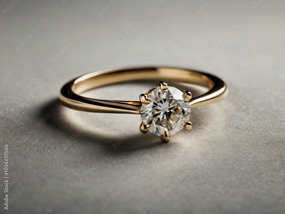 Wedding ring showcasing a stunning diamond. Wedding ring showcasing a stunning diamond.