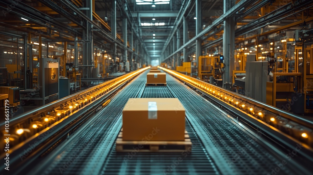 Automated Assembly Lines in a Modern Factory: A Glimpse into Efficient Production Automated Assembly Lines in a Modern Factory: A Glimpse into Efficient Production