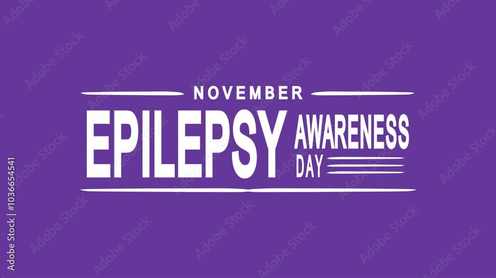 Epilepsy Awareness Month Text Animation. Great for Epilepsy Awareness Month Celebrations, for banner, social media feed wallpaper stories. Epilepsy Awareness Month Text Animation. Great for Epilepsy Awareness Month Celebrations, for banner, social media feed wallpaper stories.