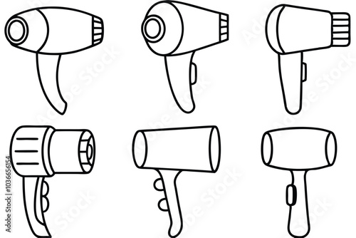 different type of hairdryer