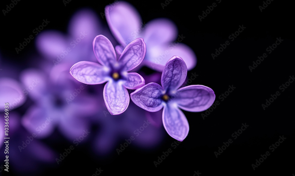 Exploring the Intricate Beauty of Purple Lilac Flowers in Macro Photography Exploring the Intricate Beauty of Purple Lilac Flowers in Macro Photography