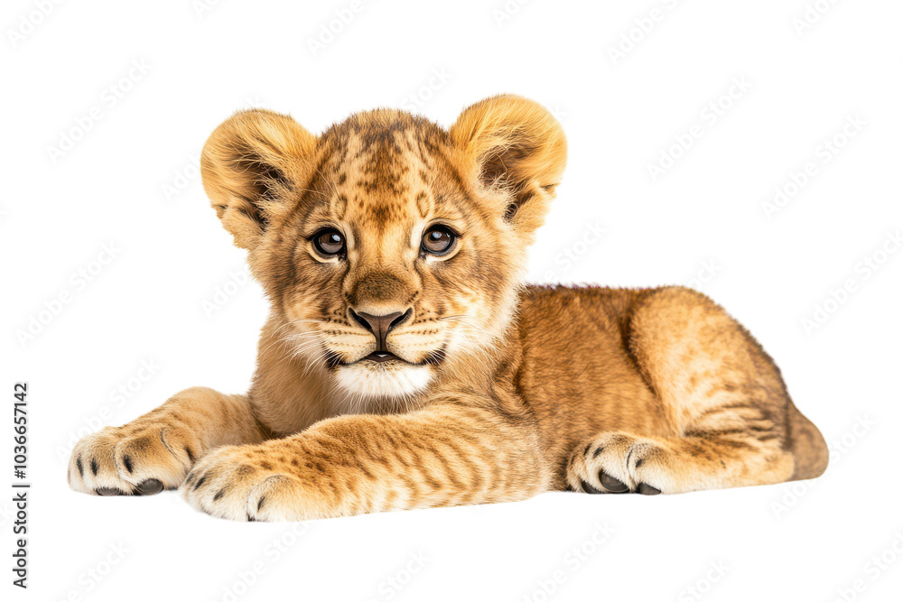 Adorable Lion Cub Isolated on a transparent Background - Perfect for Wildlife and Animal-Themed Projects Adorable Lion Cub Isolated on a transparent Background - Perfect for Wildlife and Animal-Themed Projects